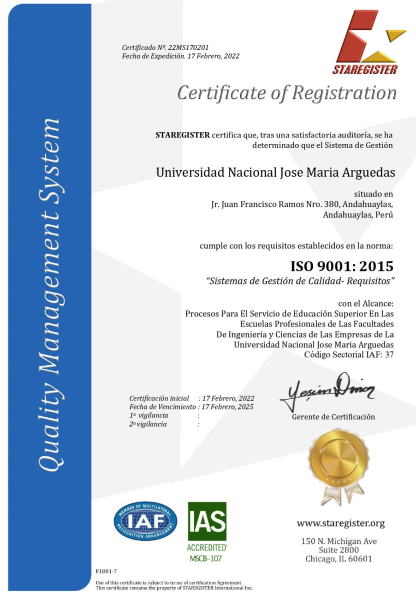 Sello ISO 9001